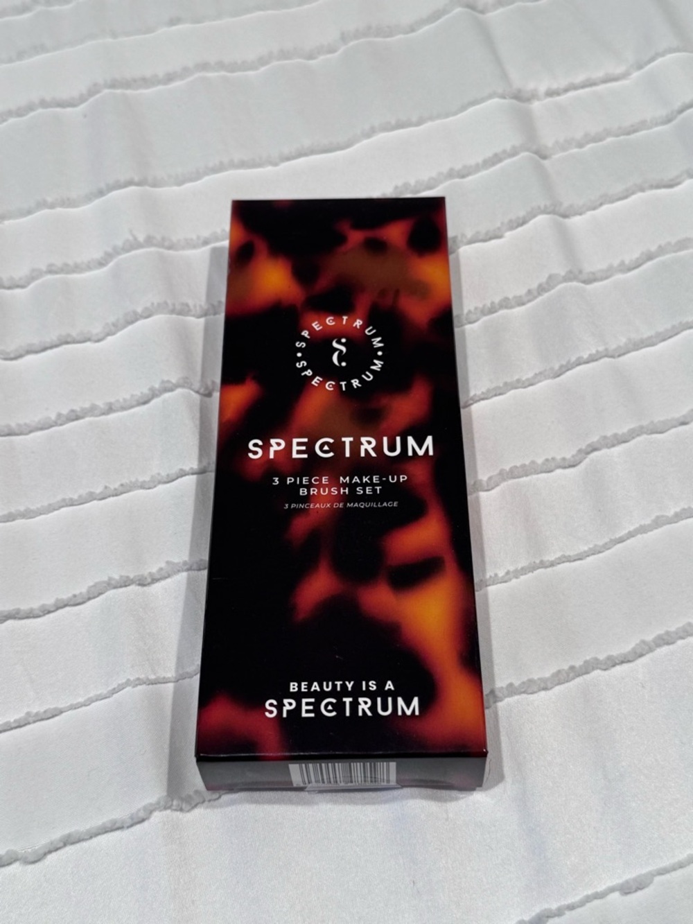 Spectrum 3-Piece Makeup Brush Set - Tortoise Shell Packaging